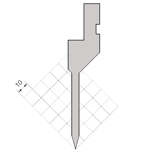 30 degree sharp angle upper die-1