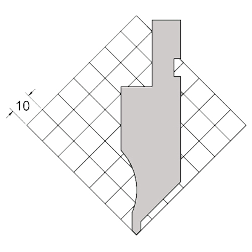 90°flanging avoid vacancy upper die-1
