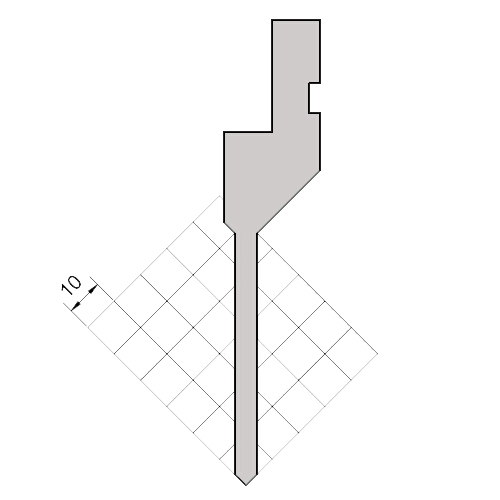 88° upper punch of right angle bending tool-3