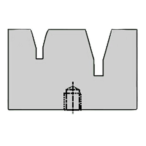 30°acute angle bending die-1