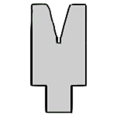 30 °single V slot inserted type die-1