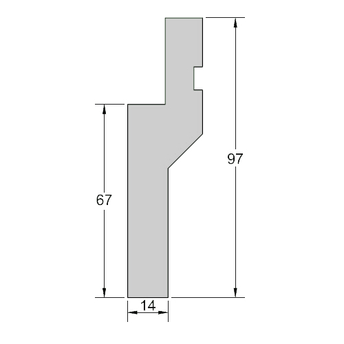 Arc roller punch holder