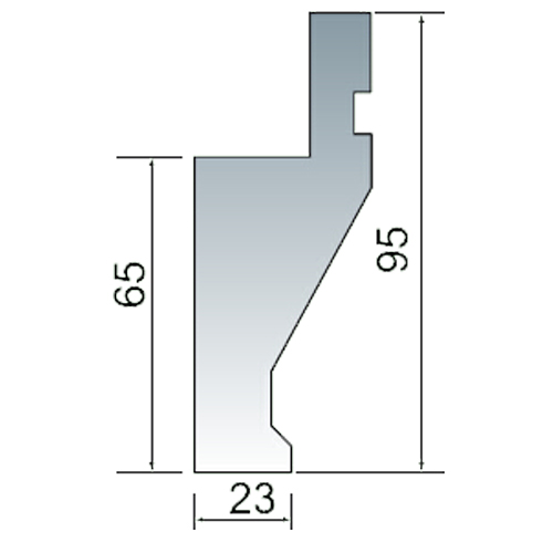 Flattening upper punch-1d