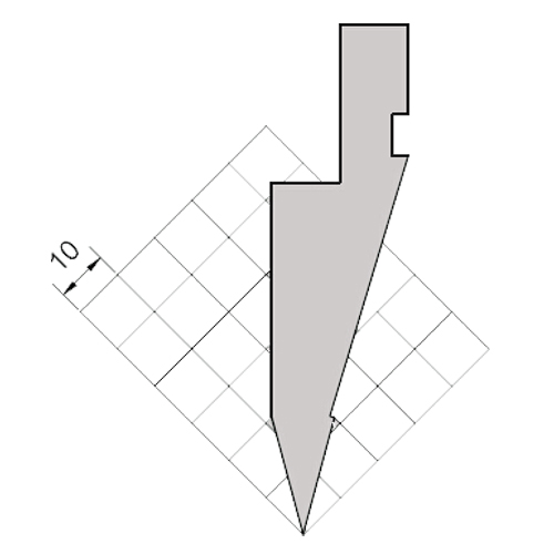 30 degree sharp angle upper die-2