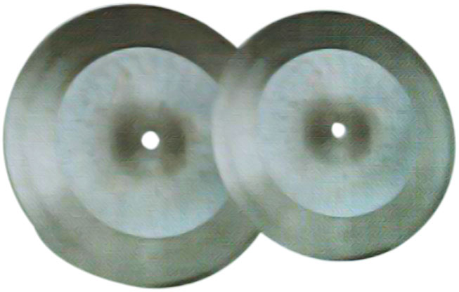 Rubber serrated cutter