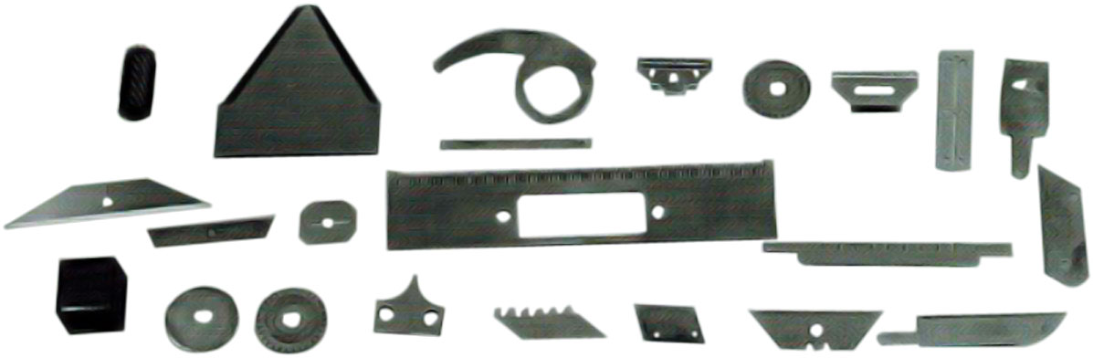 Ultrathin shaped blade