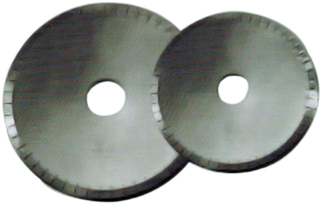 Rubber serrated knife