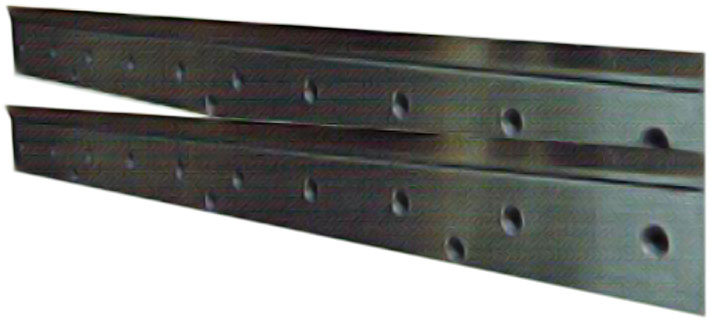 Carbide tipped trimmer knife