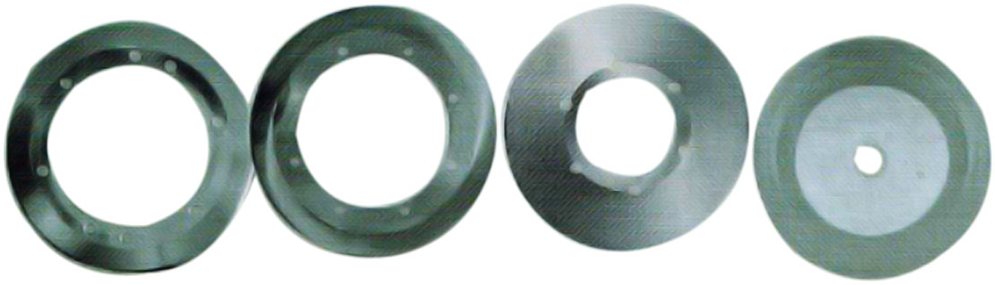 Cutting corrugated paper-making blades